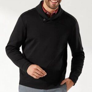 Tommy Bahama Men's Sweater 4XLB Martinique Shawl Collar Pima Cotton Black NWT